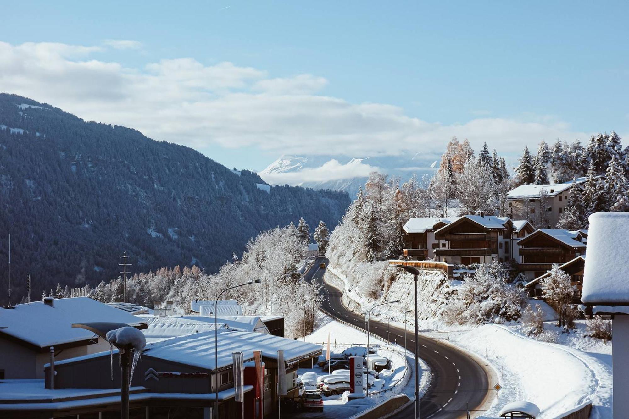 Black Summit Boutique Resort Laax Exterior foto
